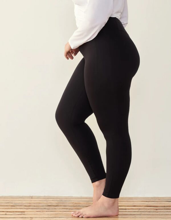 PY.176-Mustat paksummat leggingsit   "FVY"
