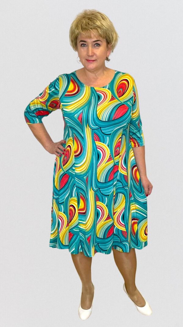 KL.539 - Värikäs mekko "Klaudia" - Image 3