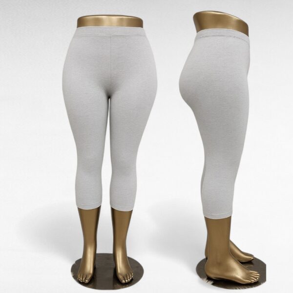 PY.530-Värikkäät bambu-caprileggingsit "FYV" - Image 2