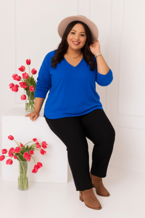 KU.300 - Sähkösininen pusero "Bree"