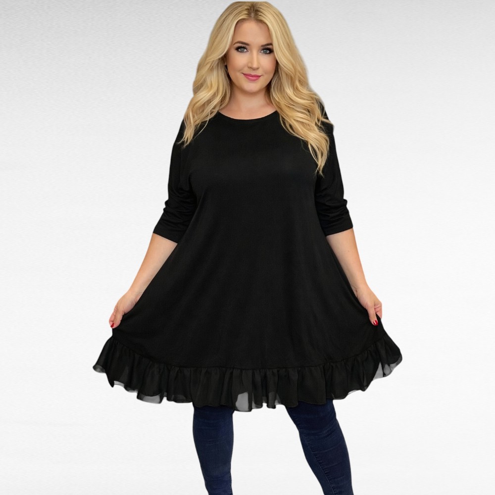 TU.685- Musta tunika "Sabex"