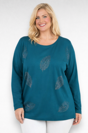 Pitkähihainen puuvillapusero "Womanary"(TU.686)