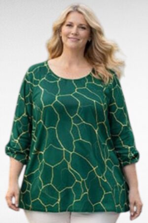 Viskoositunika  abstraktilla kuviolla "Klaudia" (TU.706)