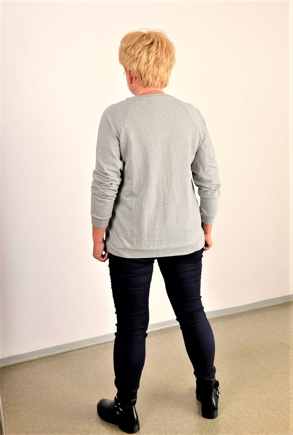 Harmaa pluskoko puuvillapusero "Capsule"(TU.019) - Image 3